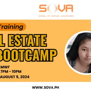 Batch 1 - 2-Week Online Real Estate Virtual Assistant Bootcamp with Coach Chris - Aug 5 - Reservation