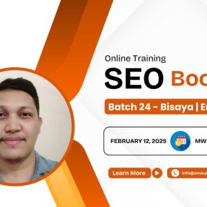 Batch 24 - 4-Week Online SEO Bootcamp by Coach Leandro - February 12, 2025 - March  14, 2025 - Bisaya - English (Reservation)