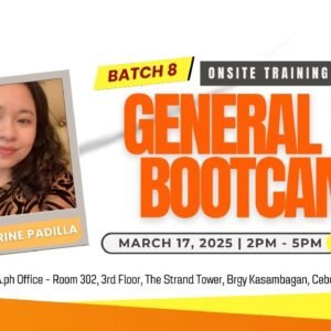 Batch 8 – 4 Week General Virtual Assistant Face-to-Face Training with Coach Katherine – March 17, 2025 – April 7, 2025