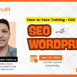 Batch 9 - 6-Week SEO with WordPress Cagayan de Oro Face-to-Face Training with Coach Leandro - May 4, 2025 – June 8, 2025 - Limited Slots