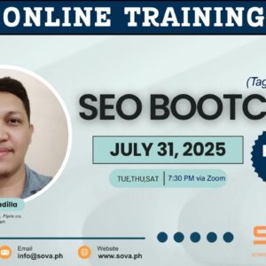 Batch 32 - 4-Week Online SEO Bootcamp by Coach Leandro - July 31, 2025 - August 30, 2025 - Tagalog -English