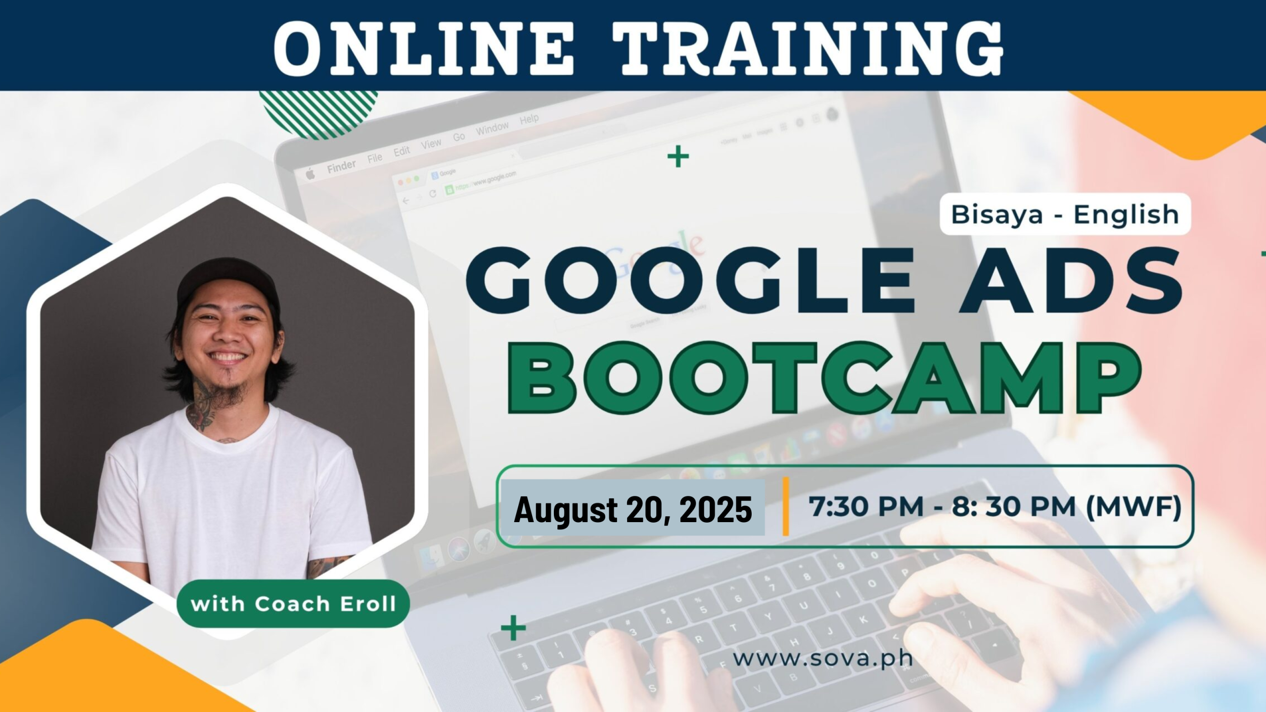 Batch 1 – 4-Week Online Google Ads Bootcamp by Coach Eroll – August 20, 2025 – Bisaya -English