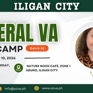 Batch 32 – 4-Week General Virtual Assistant Iligan City Face-to-Face Training with Coach Katherine – January 10, 2026 - January 31, 2026 -Reservations